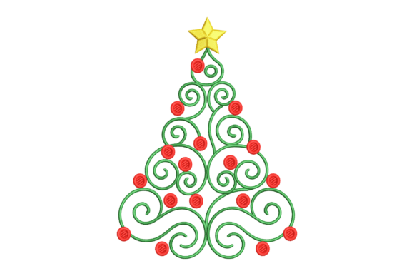 Elegant Spiral Christmas Tree