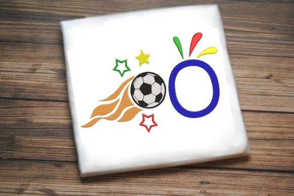 O Letter Soccer Ball Alphabet