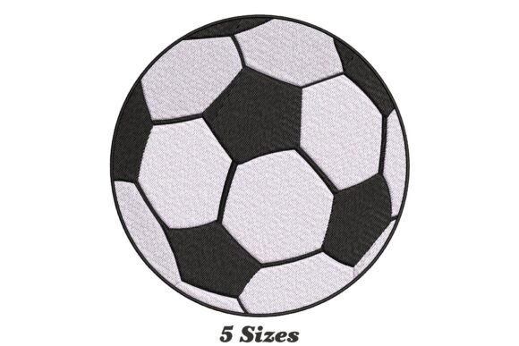 Soccer Ball Embroidery Design